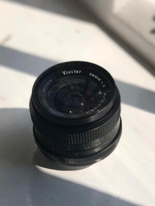 Vivitar 28mm f2.0 manual lens auto wide-angle - Pentax