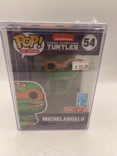 Funko Pop TMNT Michaelangelo #54 Art Series Teenage Mutant Ninja Turtles Sealed