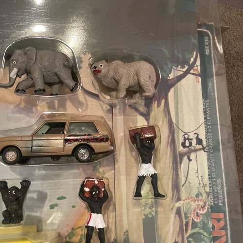 Pilen Vintage Super Safari Playset Animals Vehicles Die Cast Plastic Rubber HTF - Picture 7 of 23