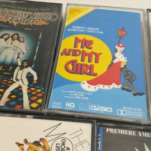 5/Posten Film Soundtrack Broadway Kassette Band Saturday Night Fever Flashdance Ev - Bild 2 von 4