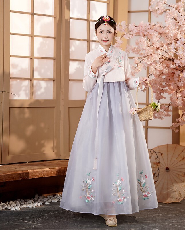 hanbok dress design Korean Traditional Hanbok Dress Women Size 4-12 Cosplay Photoshoot Festival  New