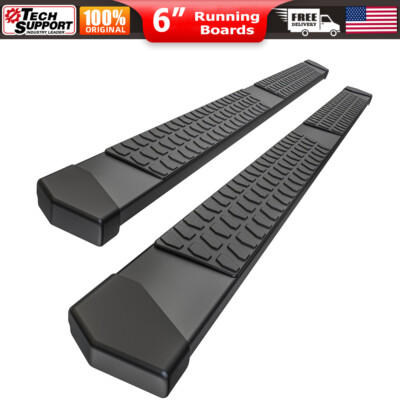 6'' Running Boards Fit 2019-2024 2025 Dodge Ram 1500 Crew Cab Side Step Nerf Bars