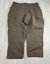 511 Tactical Pants Mens Brown No Size Tag Inseam 27 Cargo