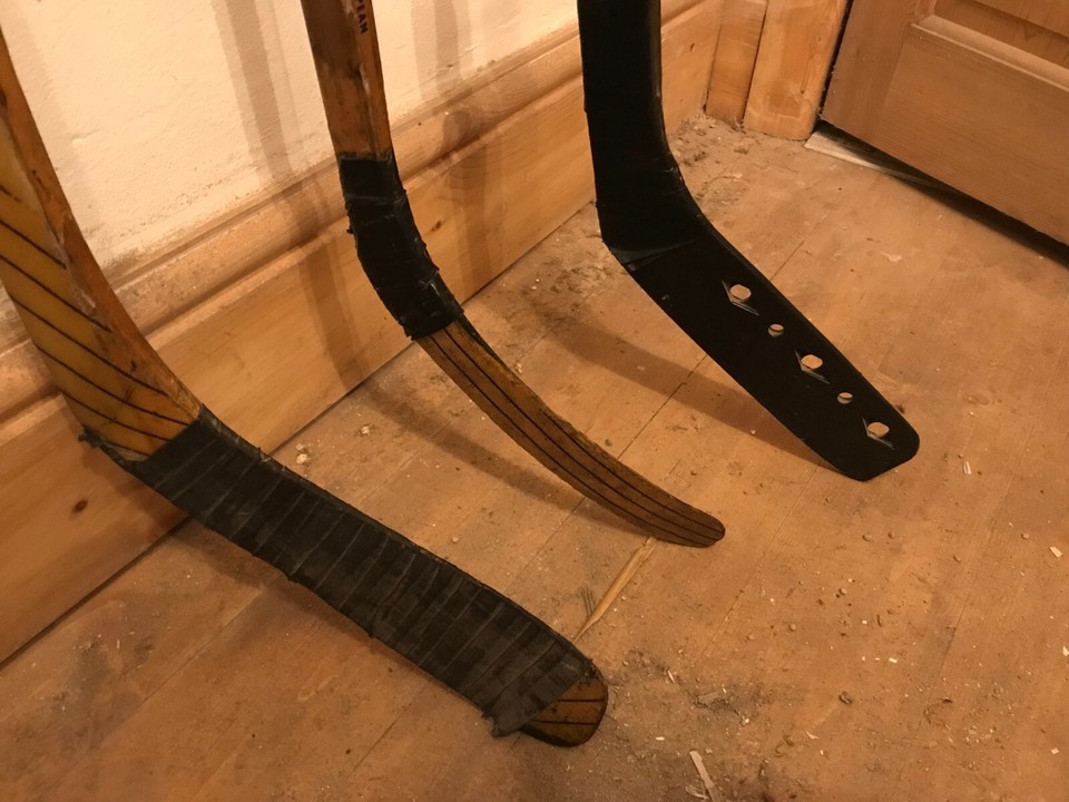 3x ice hockey sticks. eBay