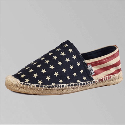 Espandrillos Espadrilles Canvas-Schuhe Espas Spanische Jute-Bequemschuhe Shoe - Picture 5 of 20