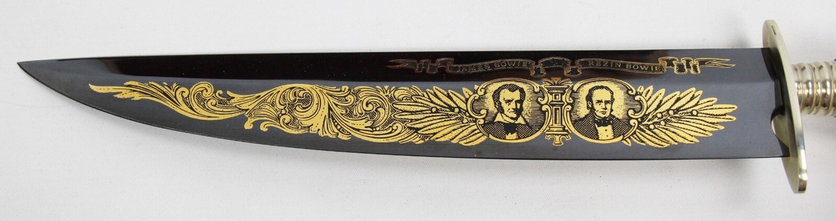 Commemorative Jim Bowie Rezin Bowie Vidalia Sandbar Fight Knife