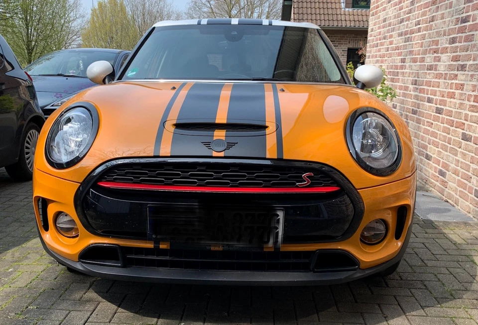 TELAIO GRIGLIA RADIATORE NERO LUCIDO PER MINI ONE COOPER F54 CLUBMAN fino al 2019 - Immagine 4 di 4