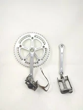 vintage crankset crankset OFMEGA competition pedals pedals Miche 170 42 52 