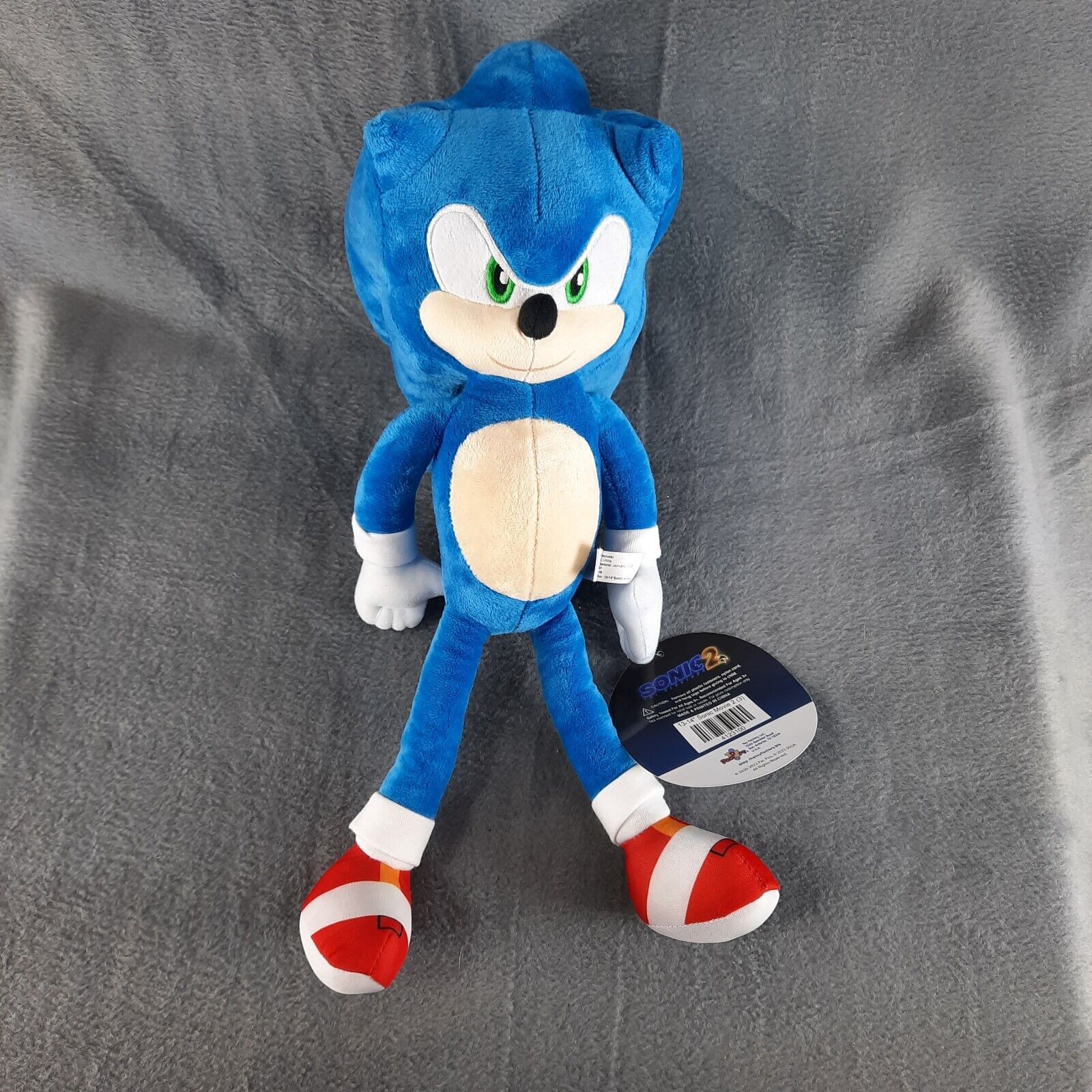  Gavya Sonic Plush Doll,12 inch The Hedgehog 2 The