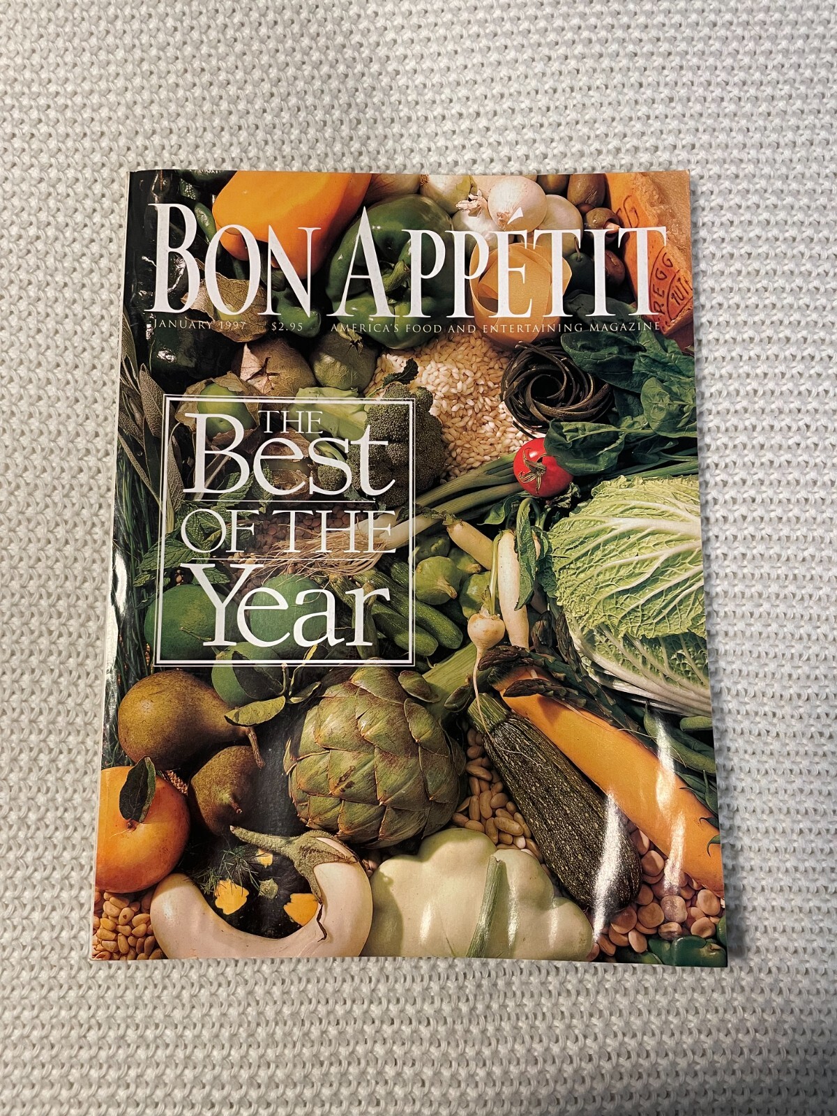 Vintage Cooking Bon Appetit Magazine Rare Best of the Year January 1997 ...