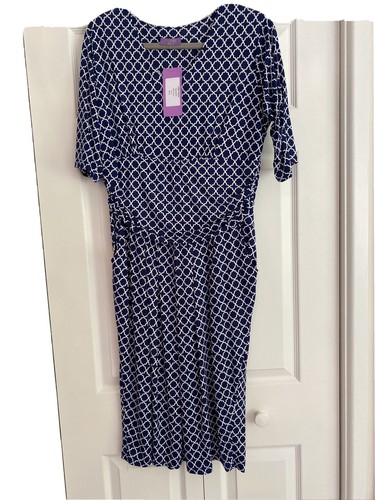 Onjenu Libby Dress Taj Navy UK 18 | eBay
