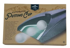 Adventure Out There Golf Practice Putting Cup w/Automatic Ball Return NIB