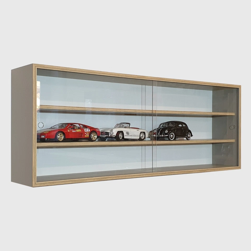 !! Sammlervitrine für Ihre Schätze , Modellauto 1:18 , Regal , Vitrine 3 Fach !! - Bild 2 von 4