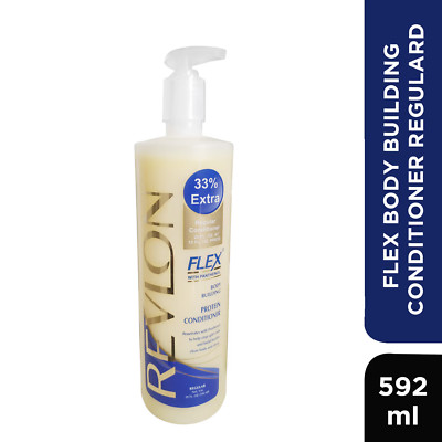 Revlon Flex Body Building Protein Conditioner - Regular 33% Extra (592ml) FS