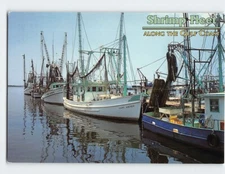 Postcard Shrimp Fleet along the Gulf Coast USA