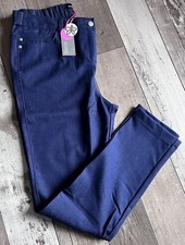 marisota tapered leg  trousers jeans stretch elastic