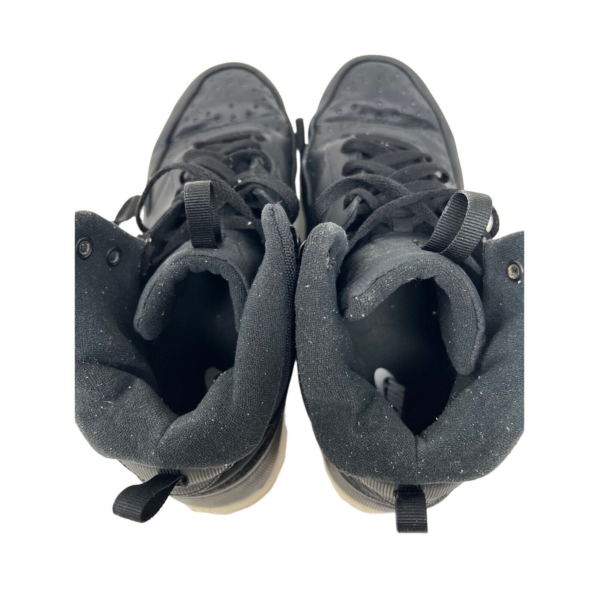 Nike Court Vision Mid Winter Boots Black Phantom Mens 11.5  display picture 1