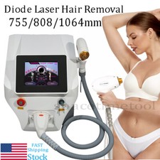 Painless 755/808/1064nm Hair Removal Machine Laser Rejuvenation Skin Whitening
