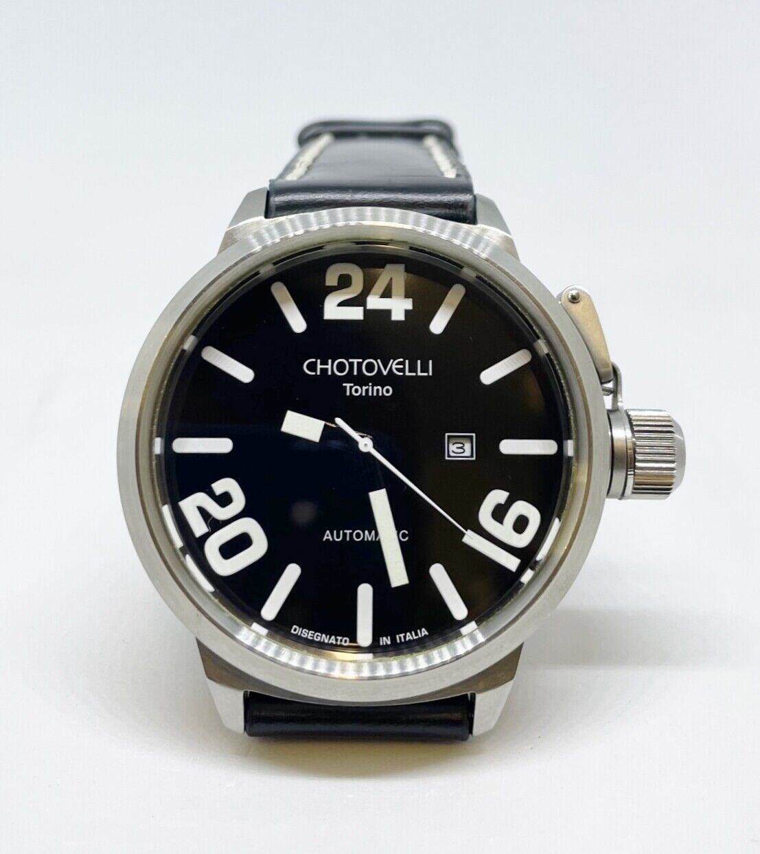 Chotovelli Classic Italian Navy Automatic Men's Watch - 7900.1