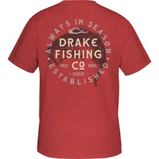Drake Waterfowl DPF Drake Performance Fishing Vintage Bass T-Shirt