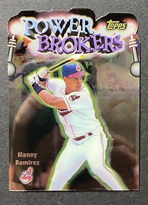 1999 Topps - Power Brokers #PB18 Manny Ramirez