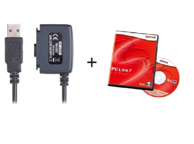 Set of Optical link connection  KB-USB7 & software PC Link for SANWA Multimeter