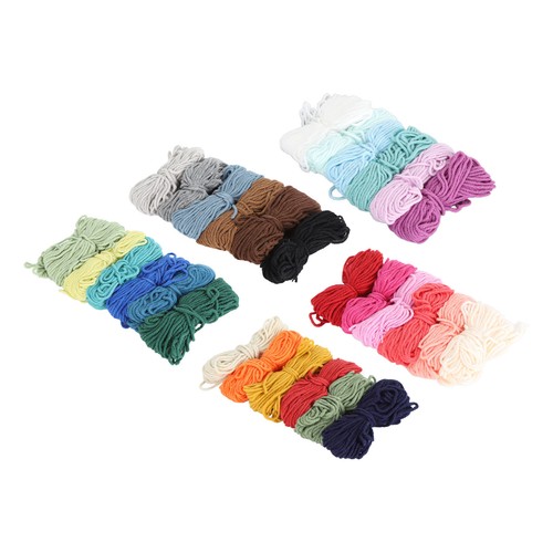6PCS Embroidery Thread 4 Strands 10m Length Cross Stitch Embroidery Thread ♢ - Picture 2 of 27