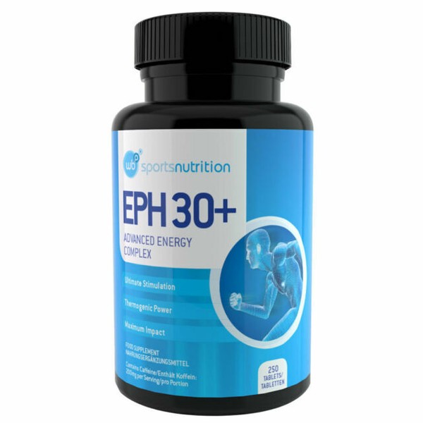 Preworkout Supplement EPH 30 Energy Booster Bodybuilding Ephedrine 100