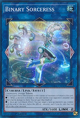 Binary Sorceress SDCL-EN043 X 3 Super Rare YUGIOH CARD