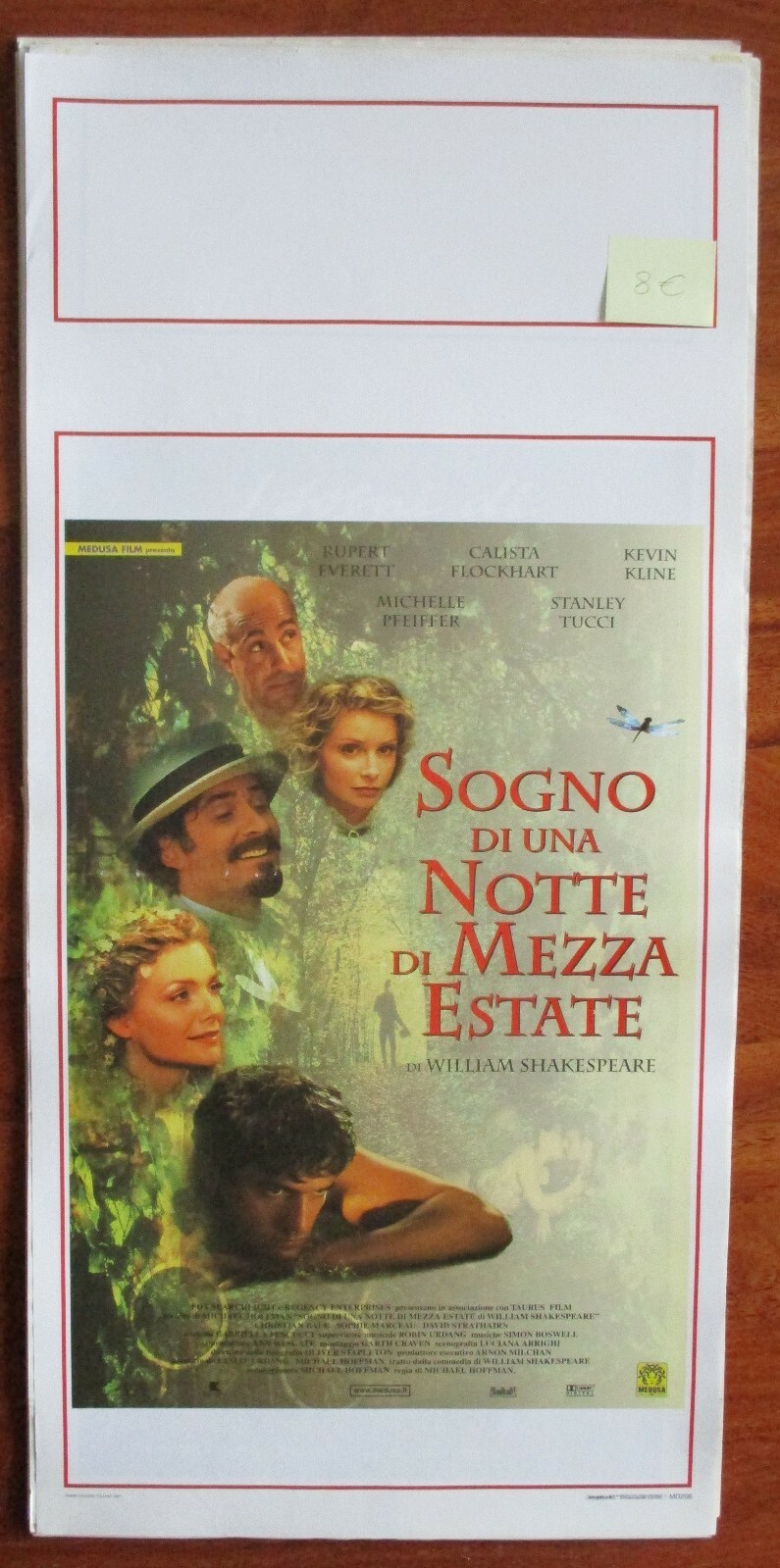 Locandina originale film Sogno di una notte di mezza estate (1999) - Regia di Michael Hoffman