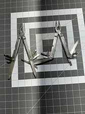 Leatherman PST Multi Tool Lot Of 2 BIG LETTER - *** PARTS OR REPIAR ** - 7472 