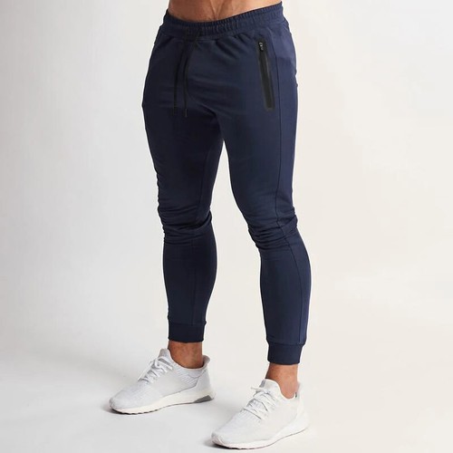 Men Casual Jogger Pants Solid Thin Cargo Sweatpants Male Multi-pocket - 第 19/25 張圖片