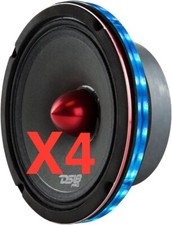 4 DS18 LRING15 15" RGB LED Ring for Speaker and Subwoofers Waterproof  4 Pack 