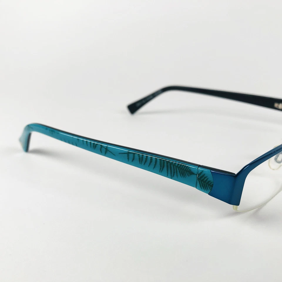 FCUK eyeglasses BLUE HALF RIMLESS glasses frame MOD: 60 24812801 - Image 3 of 4