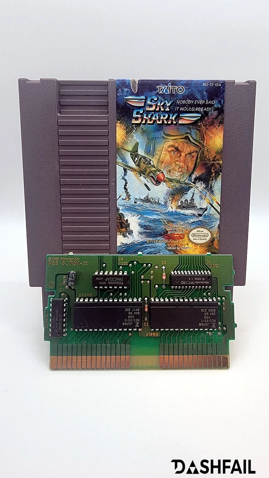 Sky Shark (Nintendo Entertainment System NES, 1989) - Cart Only - Image 4 of 4