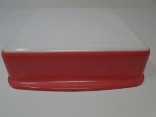 Vintage Pyrex Flamingo Pink Square Cake or Brownie Baking Dish 8" 222 - Picture 6 of 8