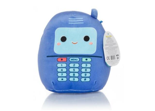 Squishmallow 5" Gamer Tadita the Blue Cellular Phone Toy Soft Plush Pillow 12cm