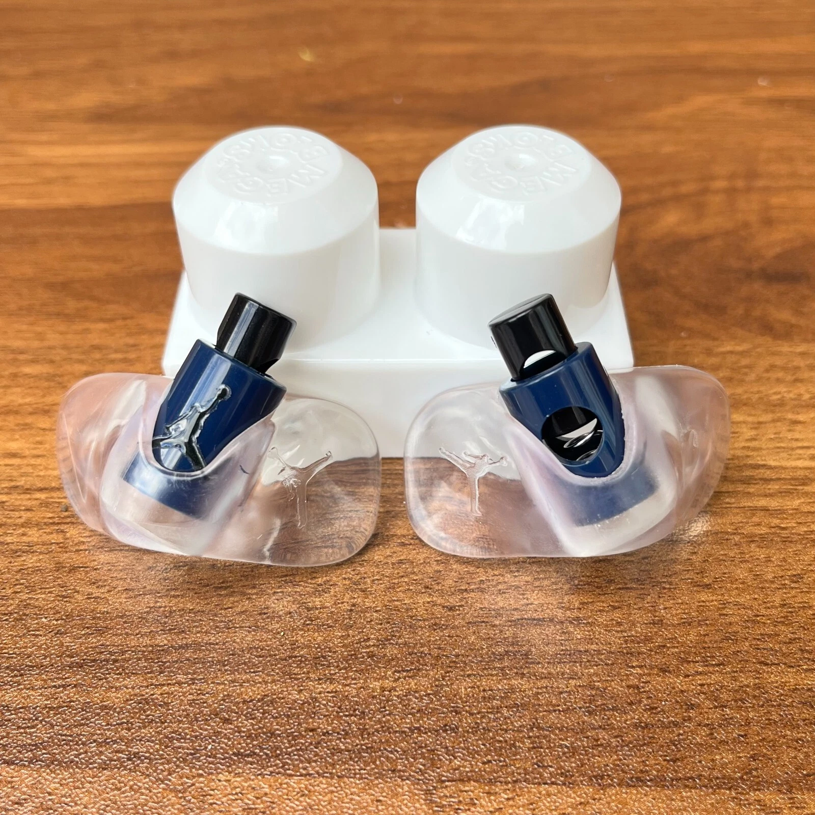 Serrature stringate sneaker Air Jordan 1 5 6 personalizzate: logo Jumpman ricambio nero blu