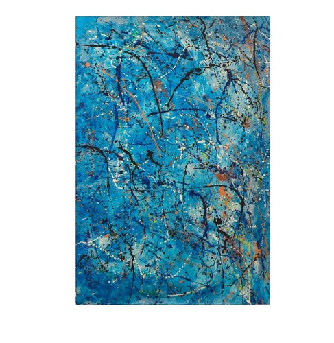 絵画 No,1 Jackson Pollock Lavender Mist Number 1 CANVAS PAINTING ART PRINT