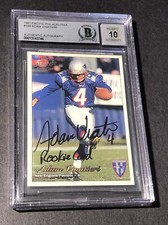 BECKETT GEM MINT 10 Adam Vinatieri Signed Rookie Card “Rookie Card” 1997 Pacific
