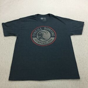 O'Neill Youth Size M 5/6 Original Surf Company Graphic T-Shirt Heathered Blue O'Neill Youth Size M 5/6 Original Surf Company Graphic T-Shirt Heathered Blue