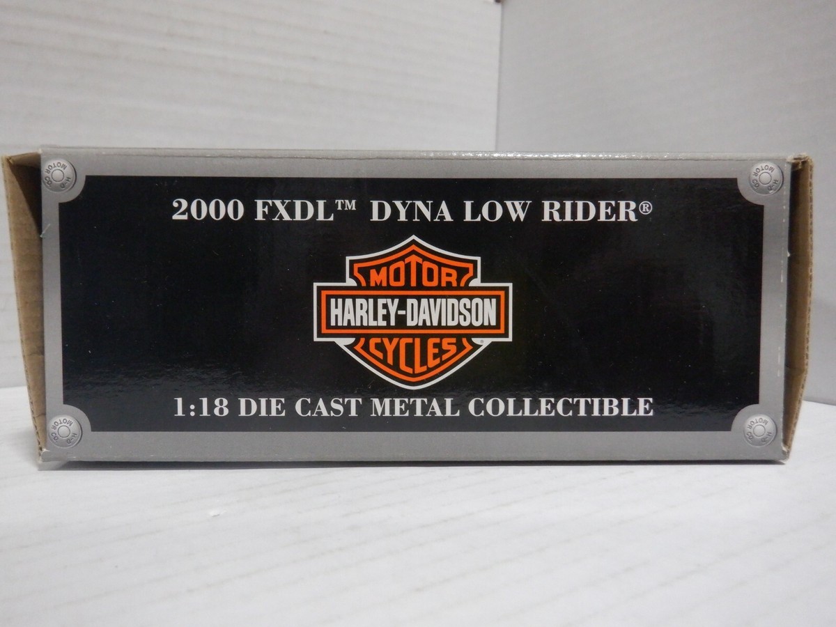 ダイ レア Harley-Davidson 2000 FXDL Dyna Low Rider 1:18 Collectible