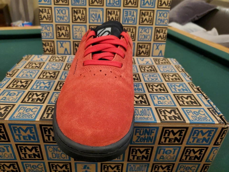 Five Ten Danny Macaskill Zapatos Escarlata Bicicleta Talla 10 NUEVO Foto 3 de 4
