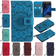 For Samsung Galaxy S25 Ultra S24 S23 S22 S20 Note20 Flip PU Leather Wallet Case