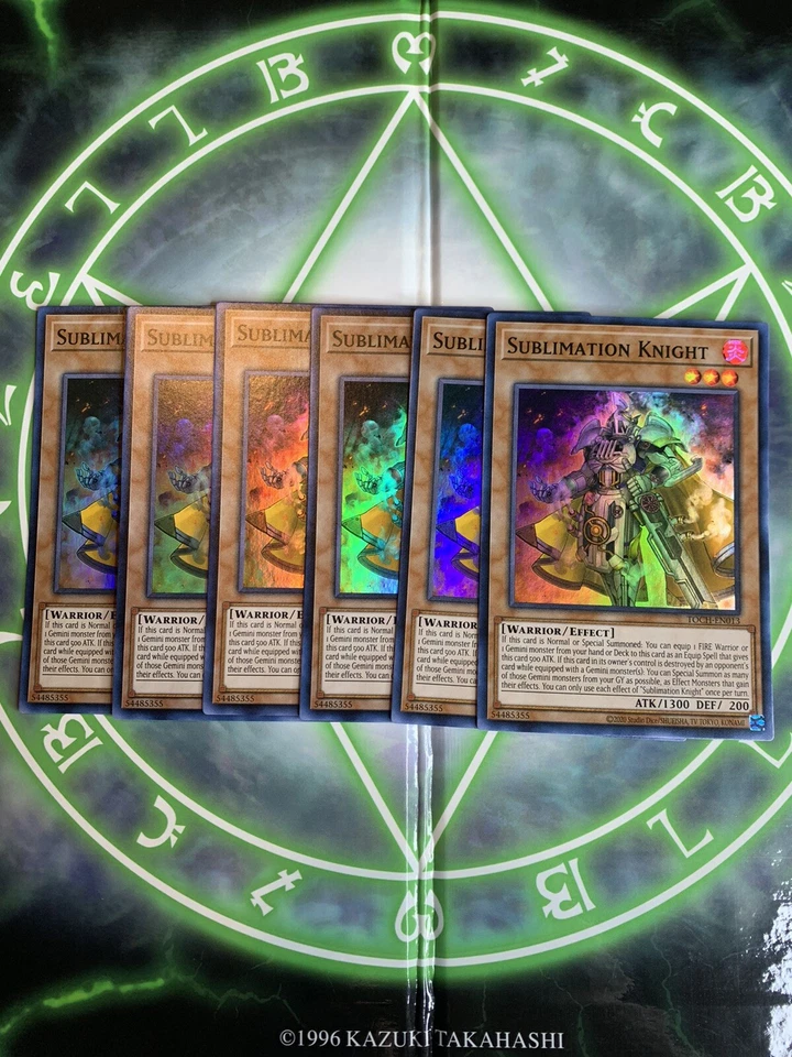 1x Sublimation Knight TOCH-EN013 Super Rare NM TOON CHAOS Yu-Gi-Oh - Image 2 of 2