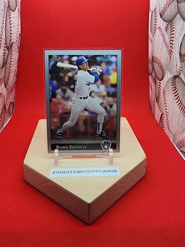 Robin Yount 5 Card Lot NM - Fleer - Leaf - Studio - Milwaukee Brewers - HOF - Picture 6 of 11