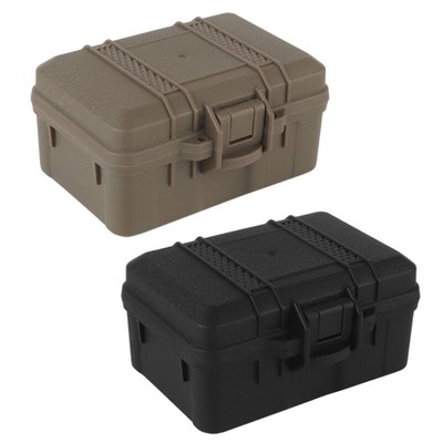 Waterproof Shockproof Box Plastic Protective Hard Case Dry Storage Box Easy Use