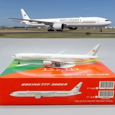 *SALE*B777-300ER INDIA Government Reg: VT-ALW JC Wings Scale1:400 Diecast LH4179