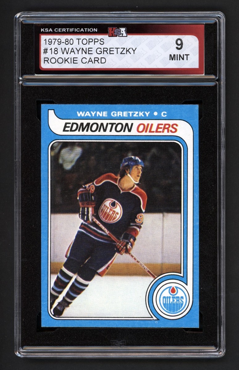 Wayne Gretzky Rookie card　② 1979-80 TOPPS #18 WAYNE GRETZKY ROOKIE CARD KSA 9 MINT | eBay
