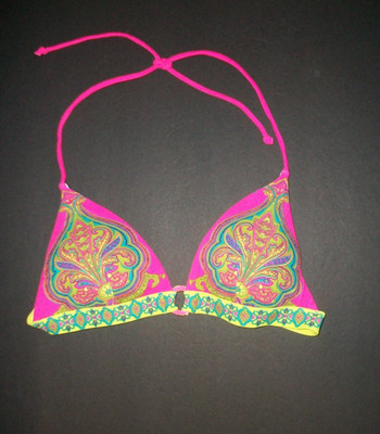 NW0T Victoria Secret M Triangle Bikini Top